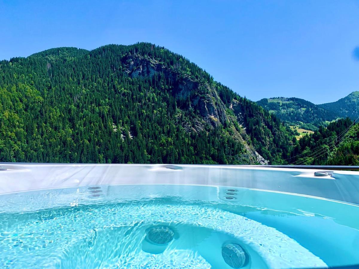 Chalet Du Champel Jacuzzi Saint-Gervais-les-Bains Luaran gambar