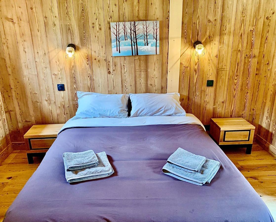 Chalet Du Champel Jacuzzi Saint-Gervais-les-Bains Luaran gambar