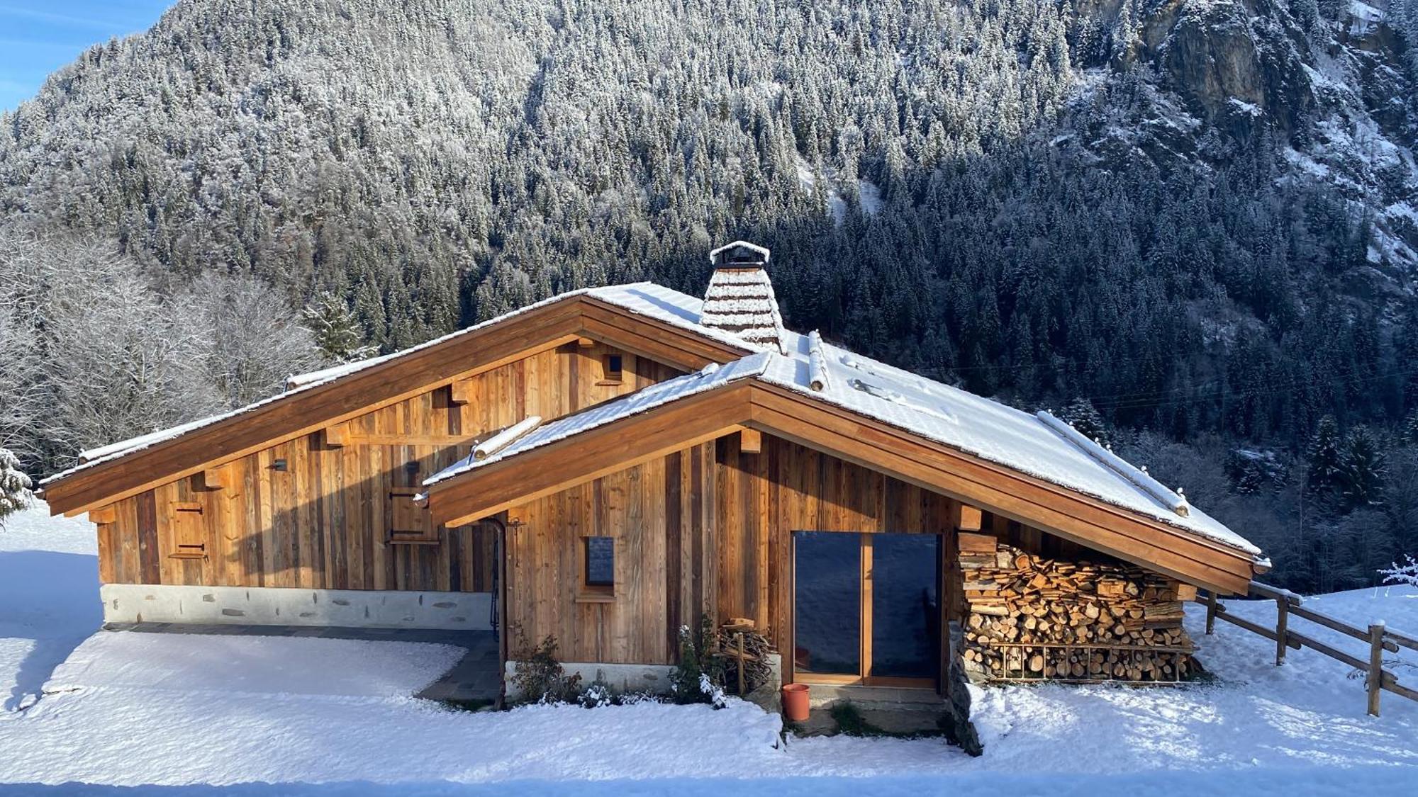 Chalet Du Champel Jacuzzi Saint-Gervais-les-Bains Luaran gambar
